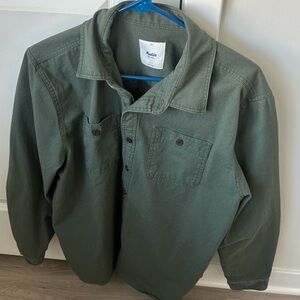 Katin Forest Green Lightweight Shirt Jacket